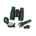 Carson AdventurePak w/ Binocular/Flashlight/Whistle and Compass